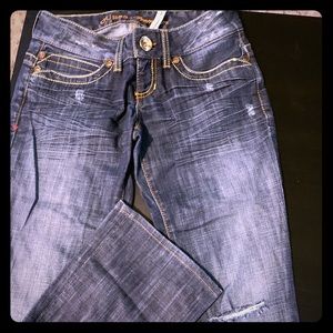GUESS distressed jeans